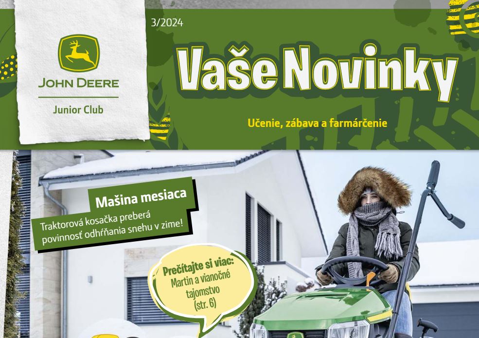 Novinky Junior Club zo zimy 2024