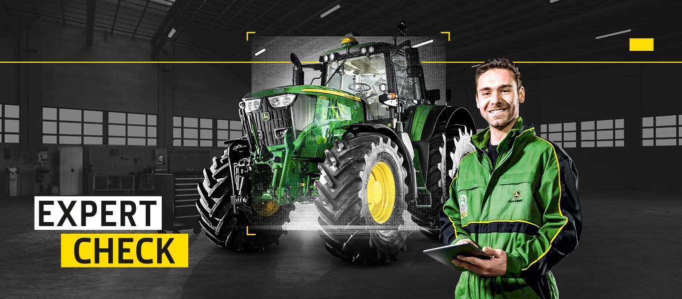 Prehliadka Expert Check pre traktory