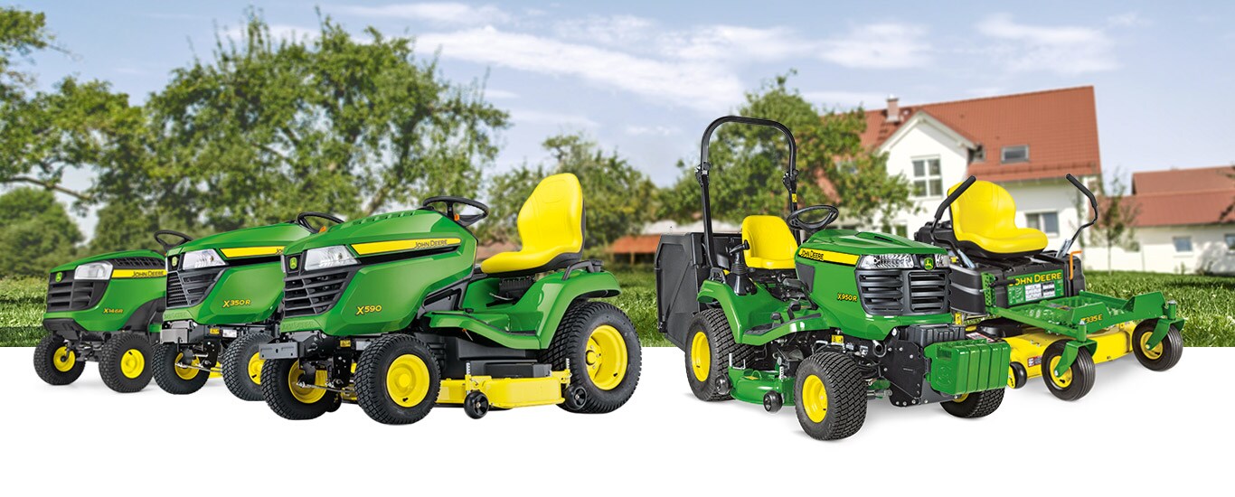 Landscape Riding lawn equipment