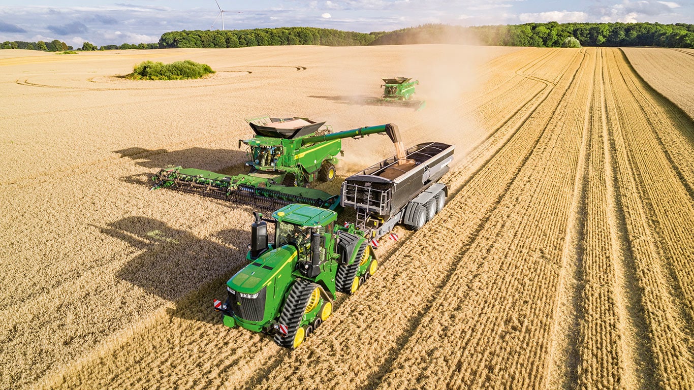 Traktor radu 9RX l John Deere